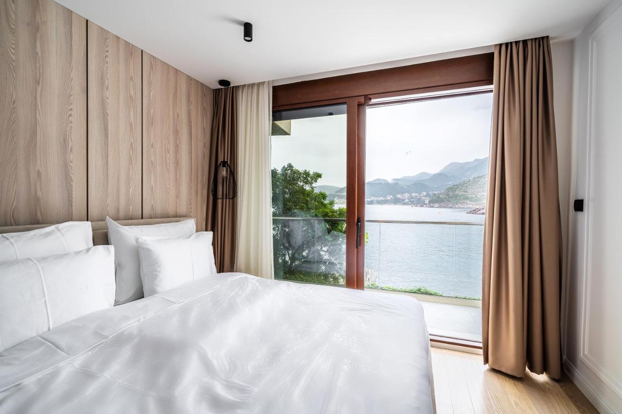 Blanche Cliff Apartments Sveti Stefan Buitenkant foto