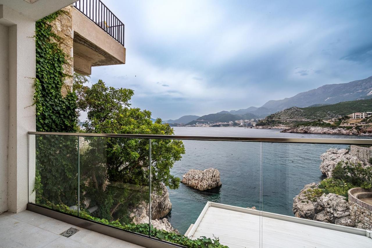 Blanche Cliff Apartments Sveti Stefan Buitenkant foto