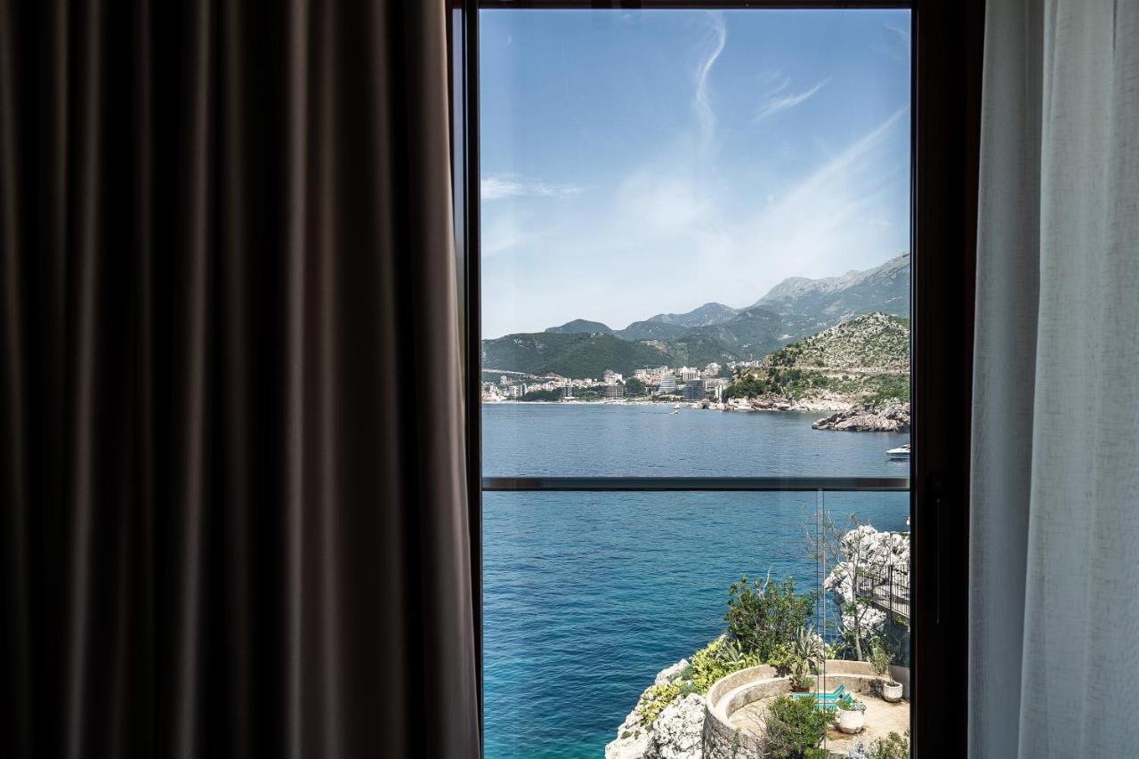 Blanche Cliff Apartments Sveti Stefan Buitenkant foto