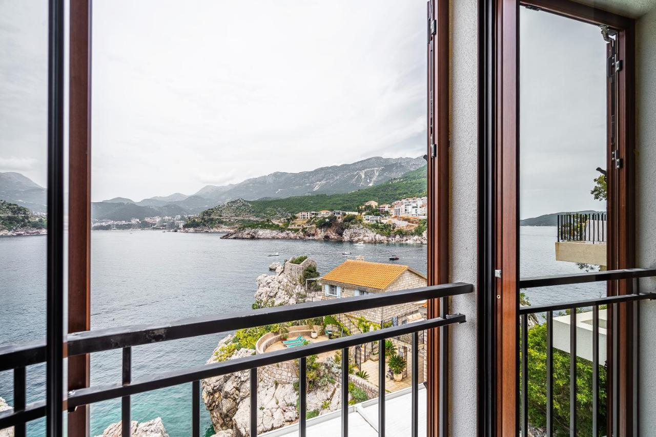 Blanche Cliff Apartments Sveti Stefan Buitenkant foto
