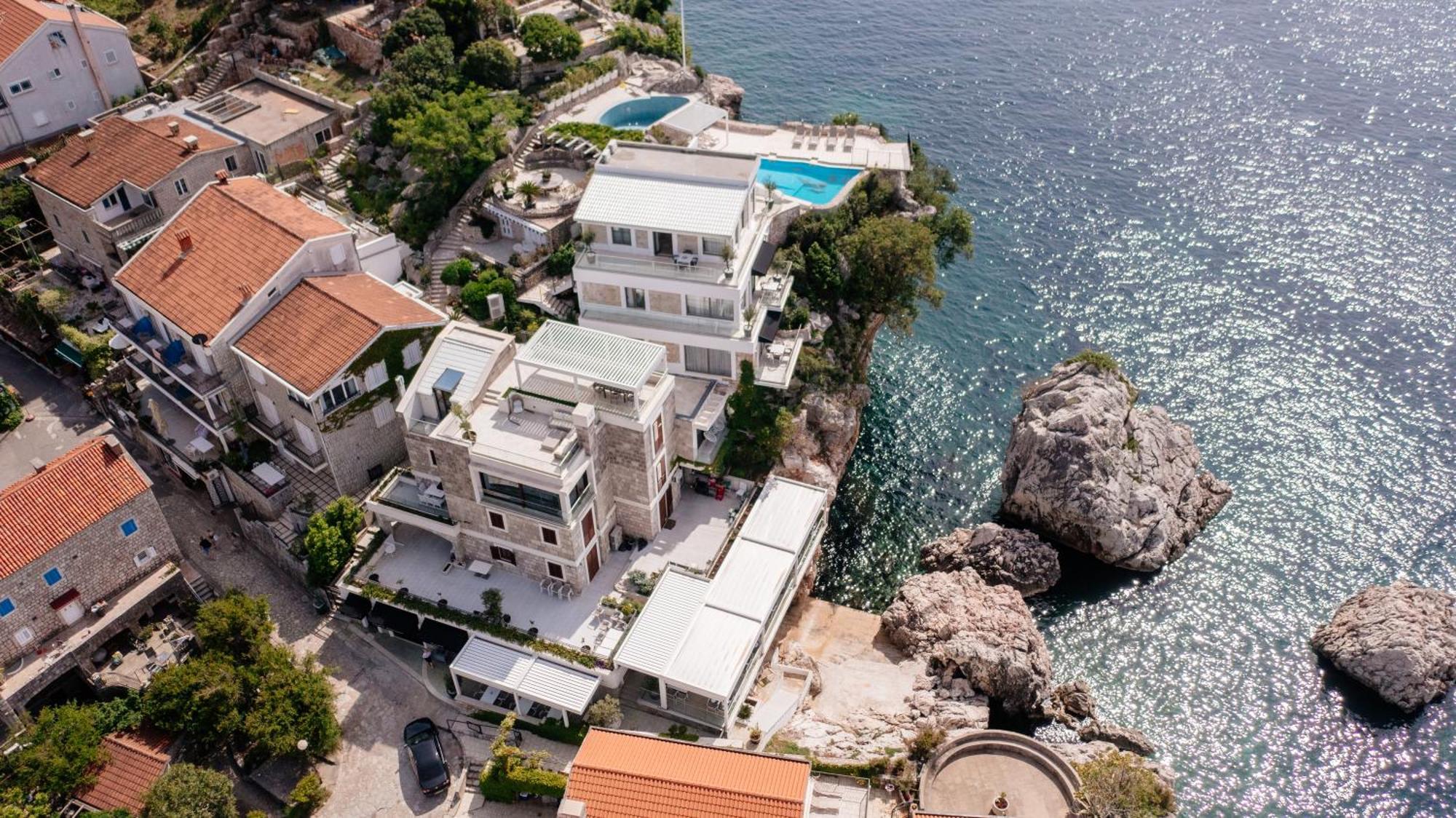 Blanche Cliff Apartments Sveti Stefan Buitenkant foto